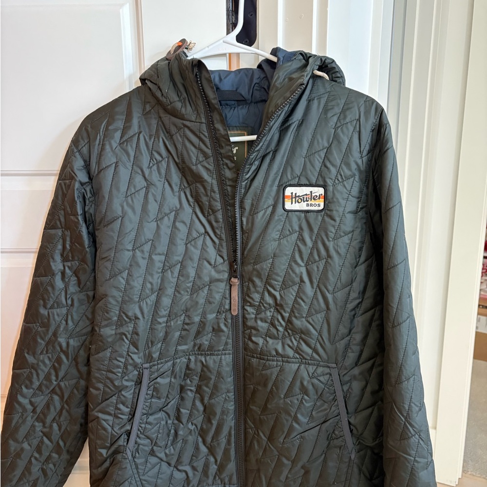 Howler Brothers Men's Puffer Jacket - Olive